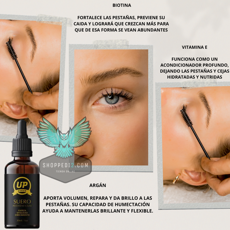 Serum UP Pro® Alargamiento de Pestañas y Cejas
