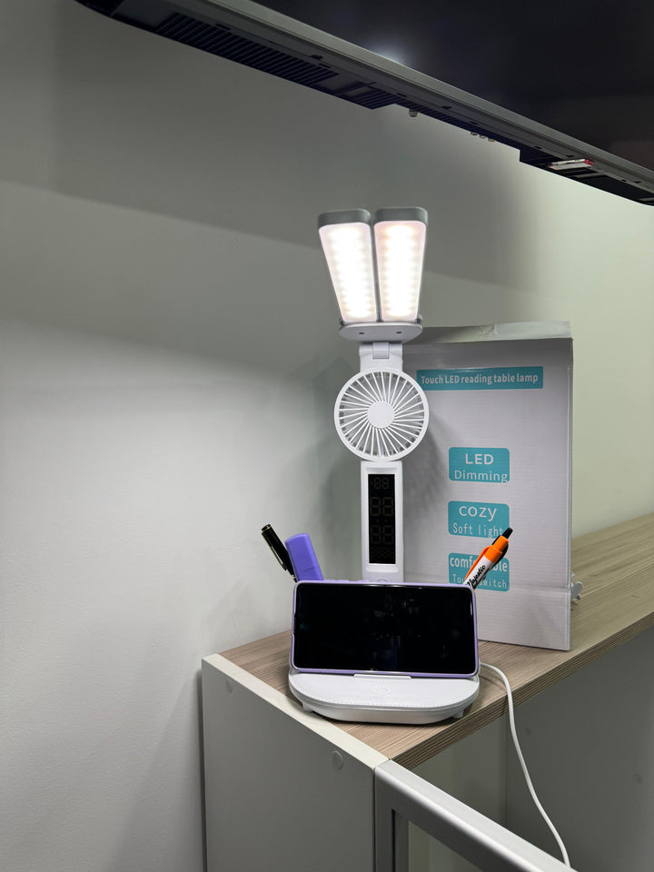 LAMPARA LED CON VENTILADOR PRO